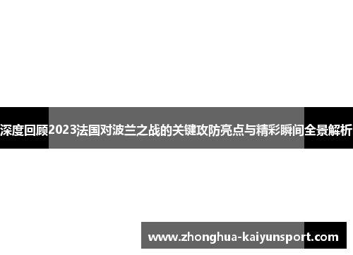 深度回顾2023法国对波兰之战的关键攻防亮点与精彩瞬间全景解析